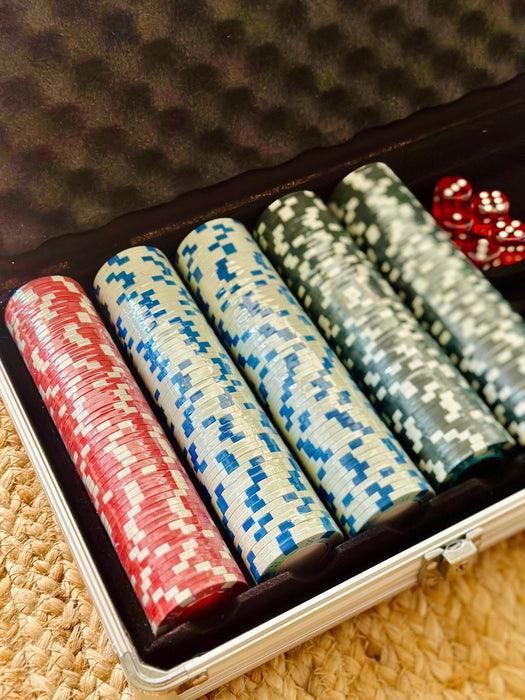 Personalized - All - In Aces Collection - Poker Set - LemonadeLuxe Gifting