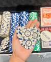 Personalized - All - In Aces Collection - Poker Set - LemonadeLuxe Gifting