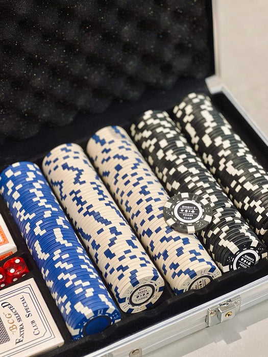 Personalized - All - In Aces Collection - Poker Set - LemonadeLuxe Gifting