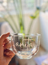 Personalized - Artisan Clear Mug | Soup Mug | Artisan Collection - LemonadeHome