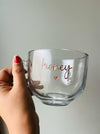 Personalized - Artisan Clear Mug | Soup Mug | Artisan Collection - LemonadeHome