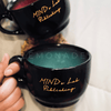 Personalized - Black Elegance Cappuccino Mug | Artisan Collection - LemonadeHome