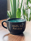 Personalized - Black Elegance Cappuccino Mug | Artisan Collection - LemonadeHome