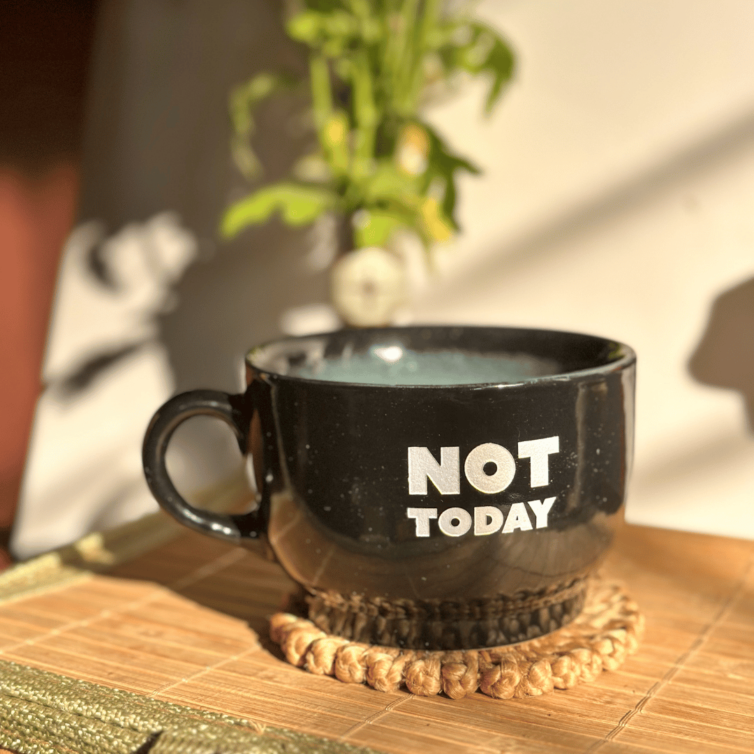 Personalized - Black Elegance Cappuccino Mug | Artisan Collection - LemonadeHome