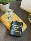 Personalized - Blackout Flask - Black - LemonadeHome