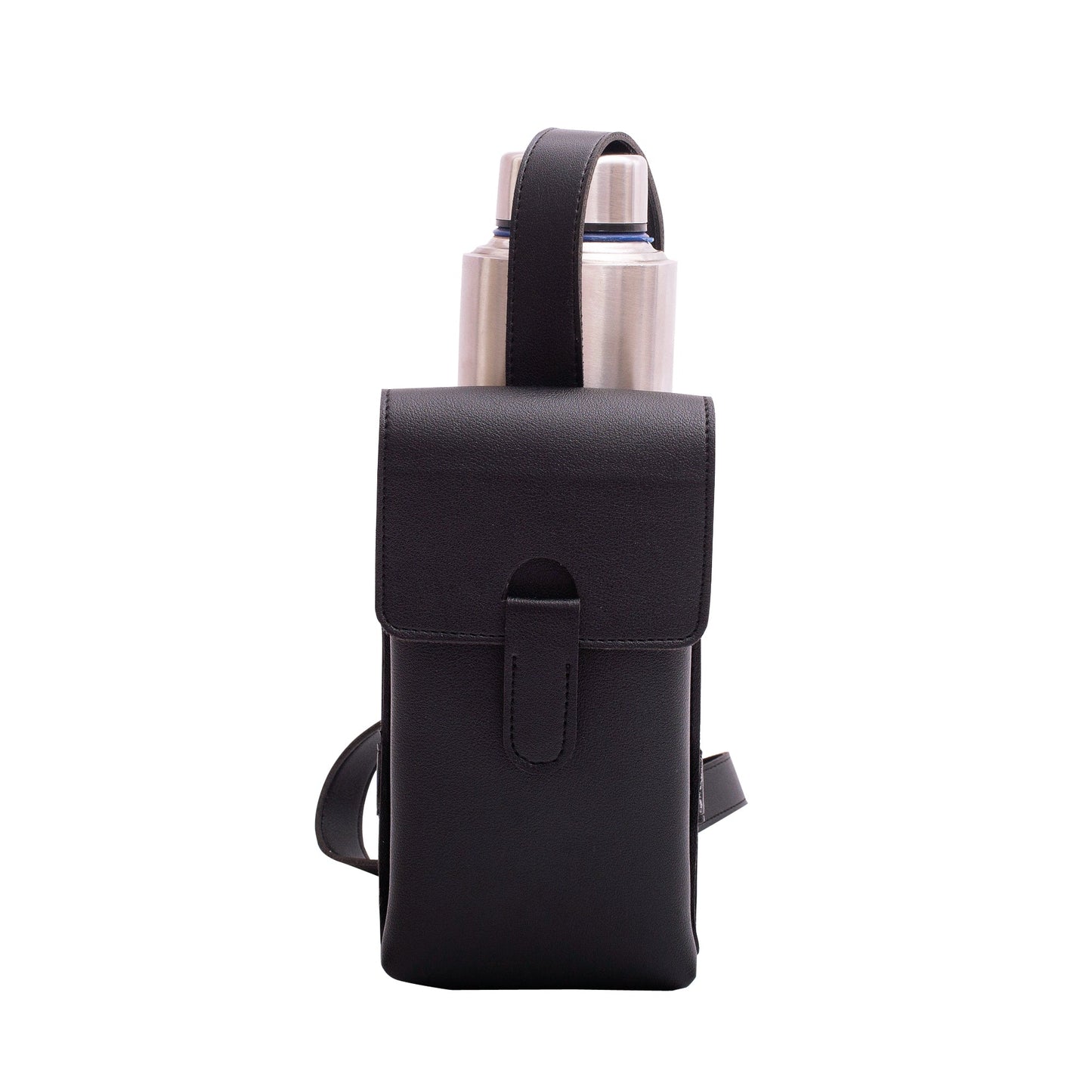 Personalized Bottle bag - Vegan Leather - Lemonade