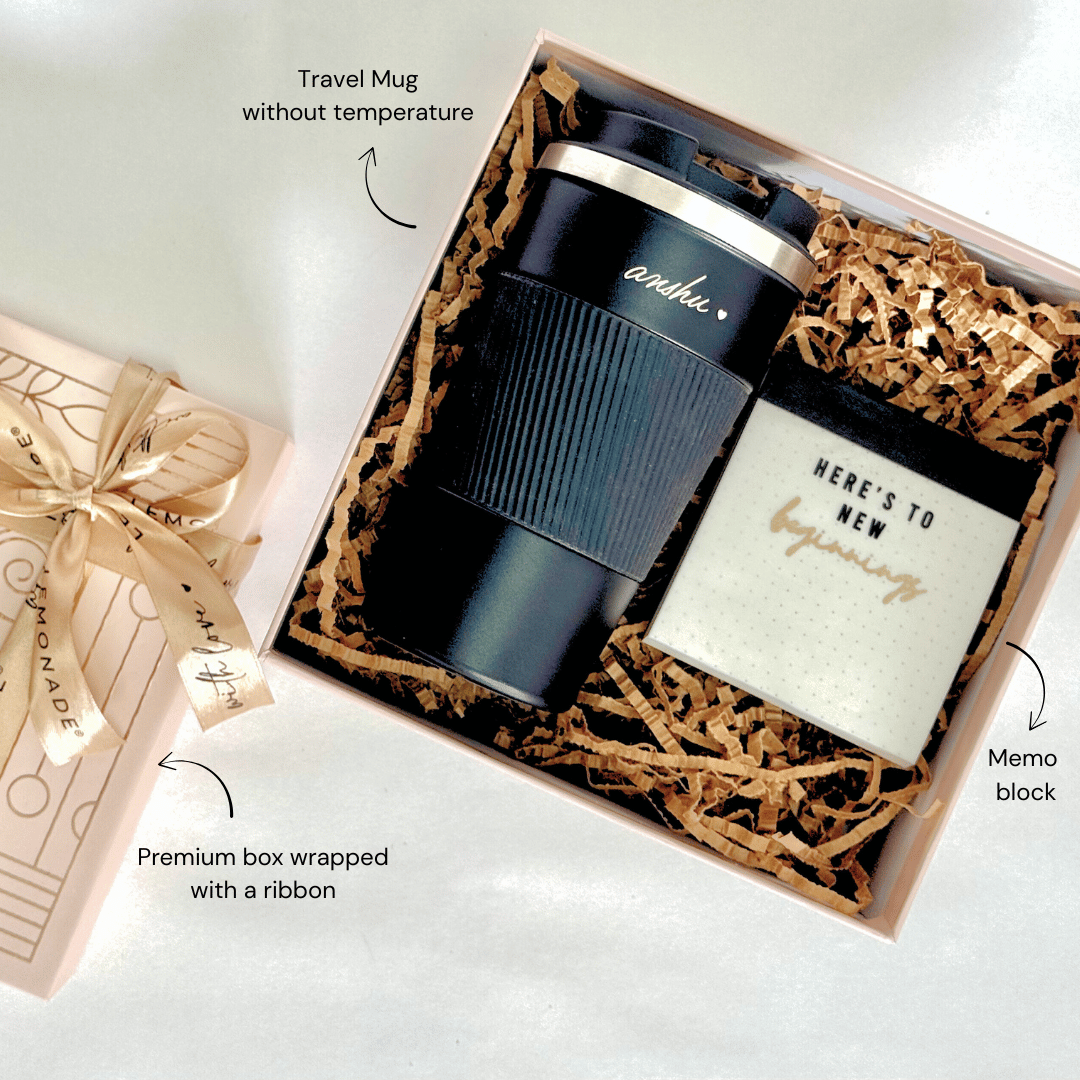 Personalized - Brewlet Hamper with Gift Box - LemonadeLuxe Gifting