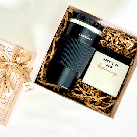 Personalized - Brewlet Hamper with Gift Box - LemonadeLuxe Gifting