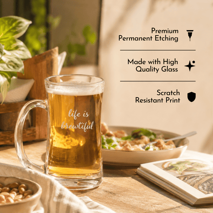 Personalized - Brewmaster’s Mug | Beer Mug - LemonadeHome