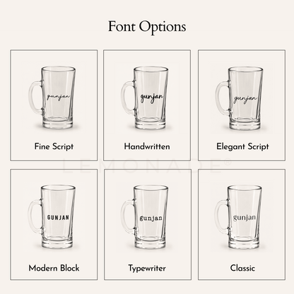 Personalized - Brewmaster’s Mug | Beer Mug - LemonadeHome