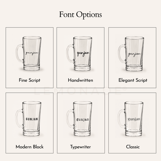 Personalized - Brewmaster’s Mug | Beer Mug - LemonadeHome