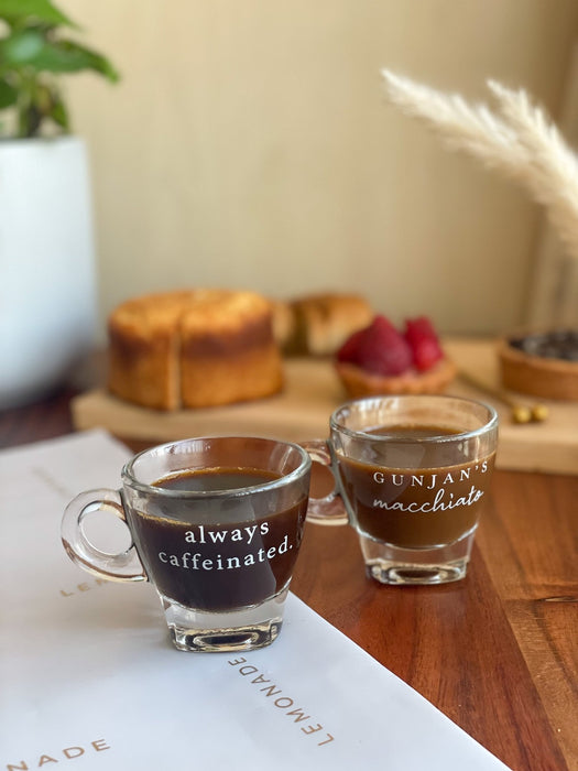 Personalized - Cafè Macchiato Mug | Espresso Mug - LemonadeHome