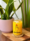 Personalized - Can Glass With Straw - Grande - Korean Heart - LemonadeHome