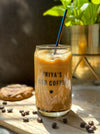 Personalized - Can Glass With Straw - Grande - Standard - LemonadeHome