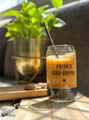 Personalized - Can Glass With Straw - Grande - Standard - LemonadeHome