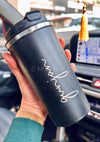 Personalized - ChillKeeper Temperature Insulated Travel Sipper - Cursive - LemonadeHome