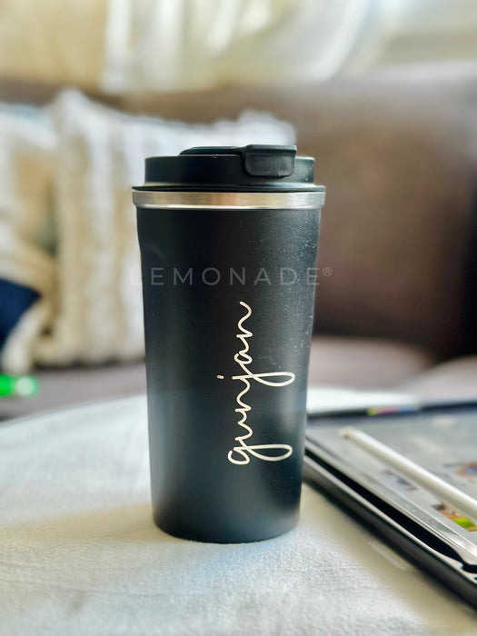 Personalized - ChillKeeper Temperature Insulated Travel Sipper - Cursive - LemonadeHome