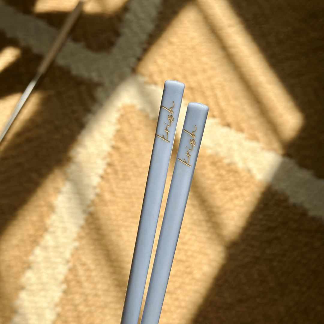 Personalized - Chopsticks - Pastel - Cursive - LemonadeHome