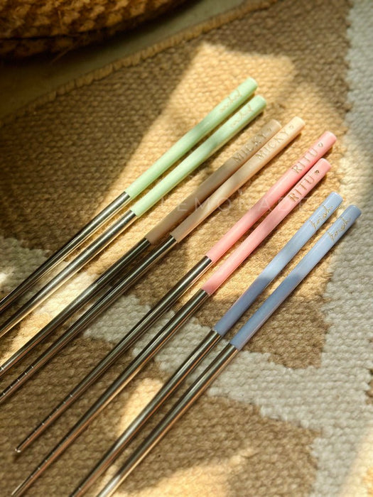 Personalized - Chopsticks - Pastel - Standard - LemonadeHome