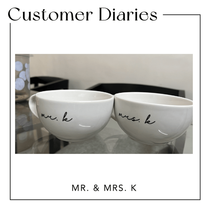 Personalized - Classic White Cappuccino Cup | Cappuccino Mug | Artisan Collection - LemonadeHome