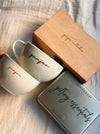 Personalized - Classic White Cappuccino Cup | Cappuccino Mug | Artisan Collection - LemonadeHome