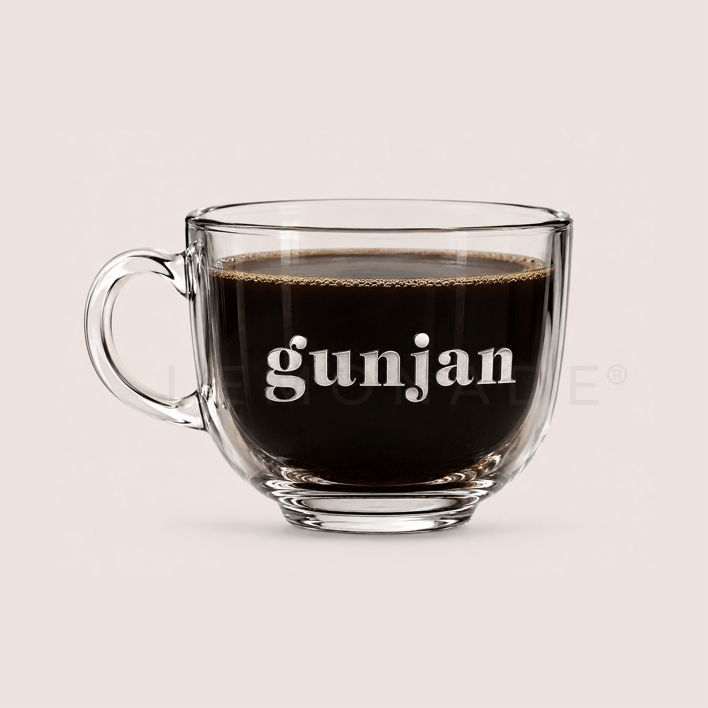 Personalized - Clear Mug | Soup Mug - LemonadeHome