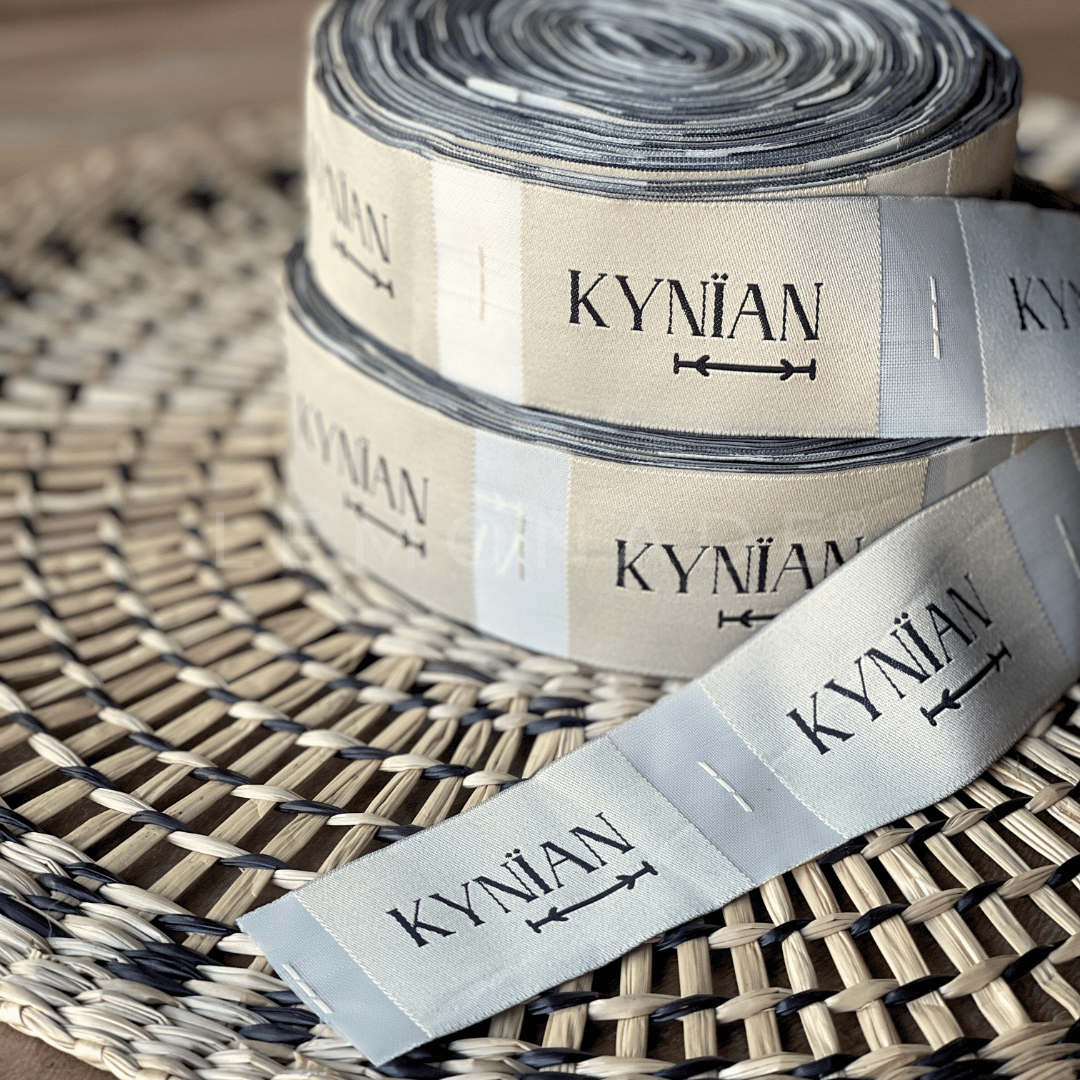 Personalized - Cloth Tag - Print Label - Rectangle - 1000 pieces - LemonadeStationery