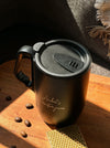 Personalized - ComfortGrip Travel Mug - Black - LemonadeHome