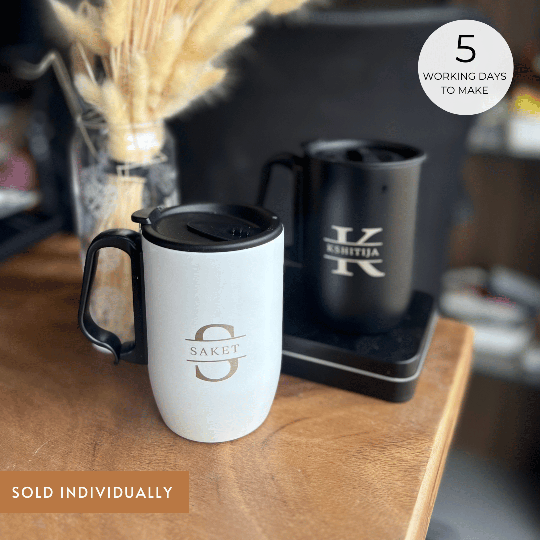 Features double-wall insulation to keep beverages hot or cold for hours.
