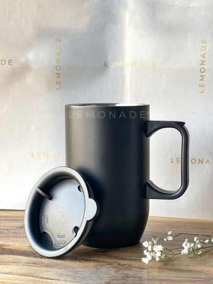 Personalized - ComfortGrip Travel Mug - Initials - LemonadeHome