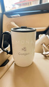 Personalized - ComfortGrip Travel Mug - White - LemonadeHome