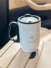 Personalized - ComfortGrip Travel Mug - White - LemonadeHome