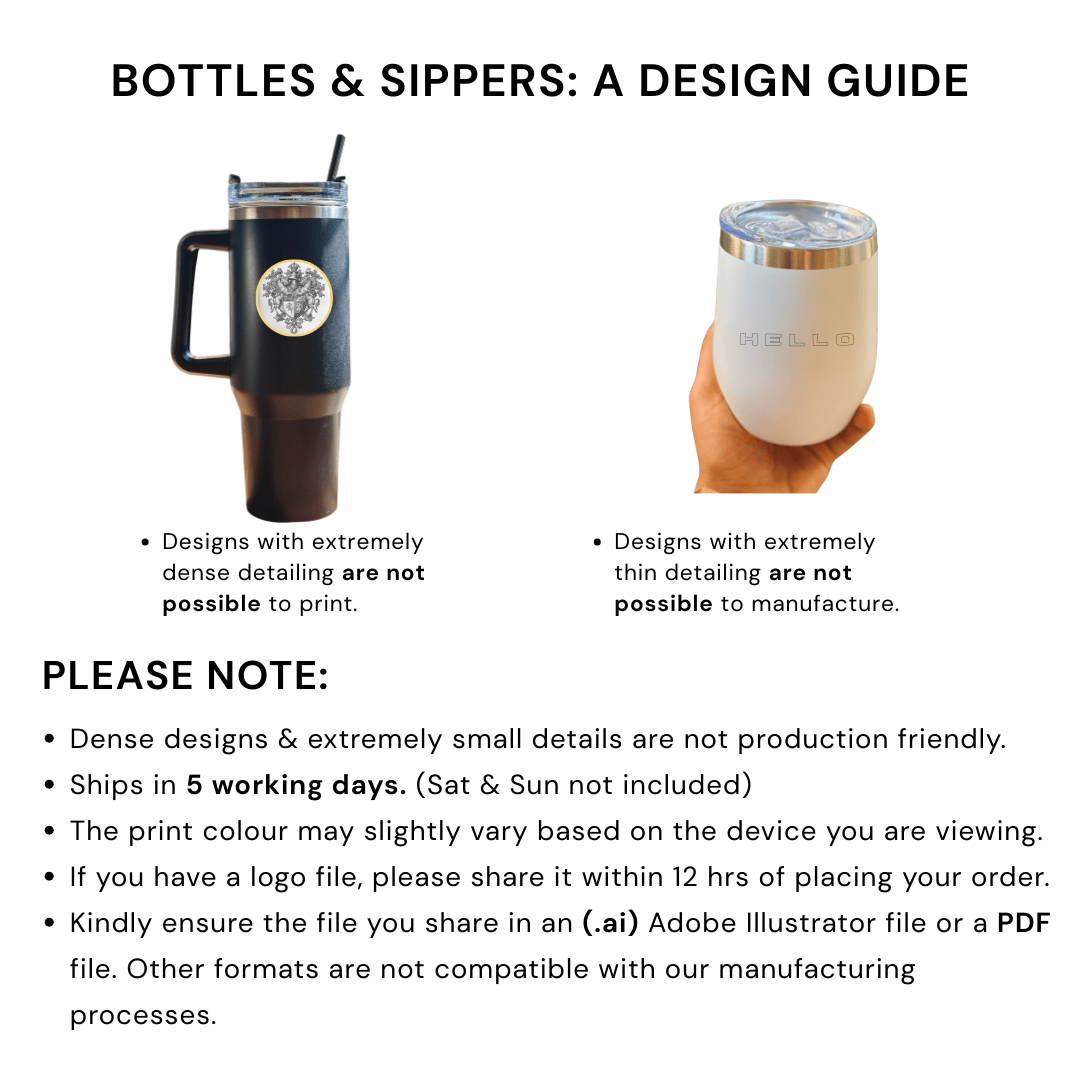 Personalized stainless steel sipper bottle with custom name engraving