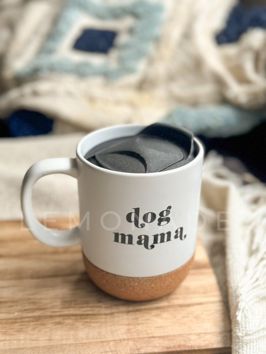 Personalized - Cork Base Mug - White - LemonadeHome