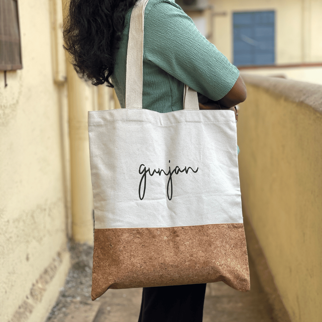 Personalized - Cork Tote Bag - LemonadeHome