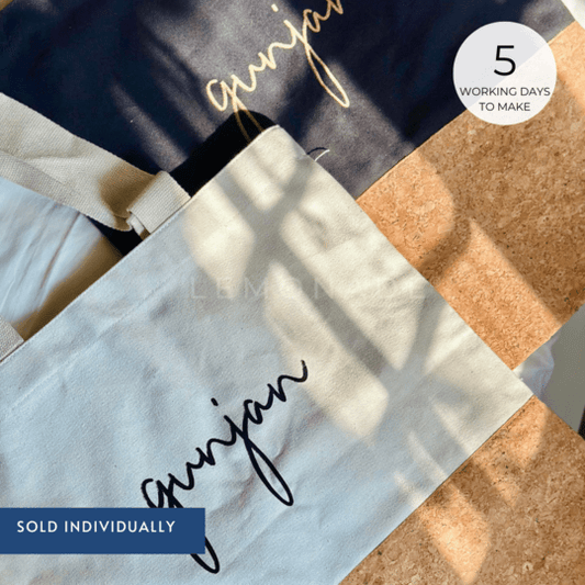 Personalized - Cork Tote Bag - LemonadeHome