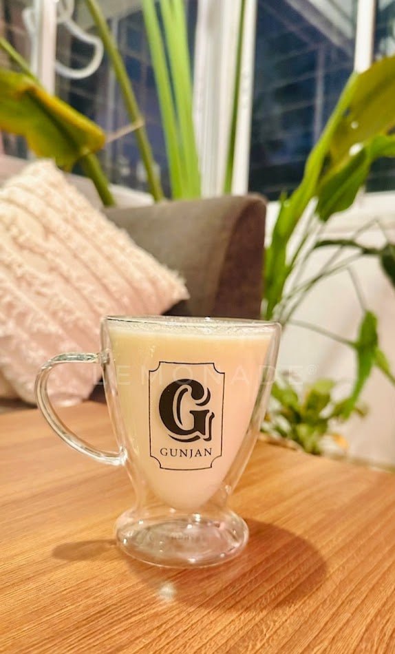 Personalized - Double Walled Clear Mug - Initial | Artisan Collection - LemonadeHome