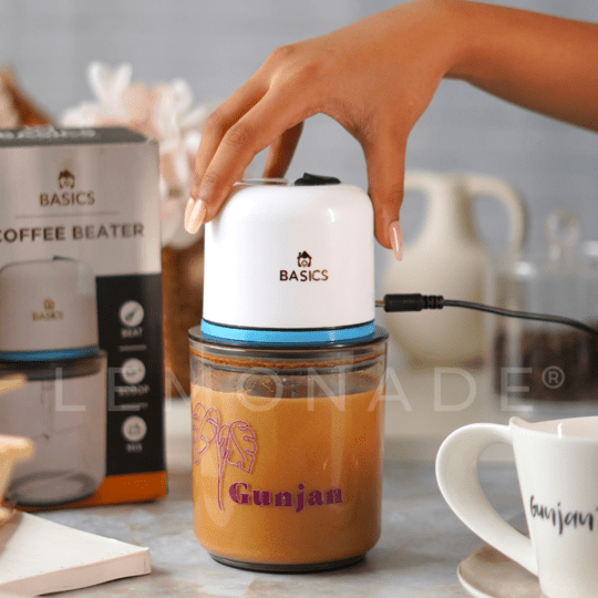 Personalized Electric Coffee Maker Custom Coffee Beater Lemonade