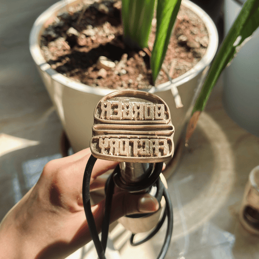 Personalized - Electric Heat Stamp | Leather, Wood, Coconut, Bread, Burger Stamp - With Box - LemonadeCustom Stamps