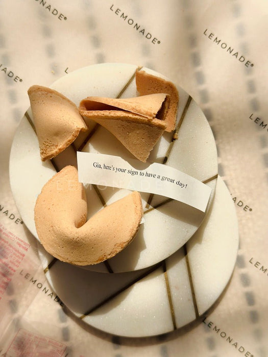 Personalized - Fortune Cookie - Eggless - LemonadeHome