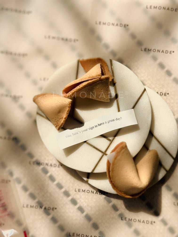 Valentine's Day custom fortune cookie with romantic messages