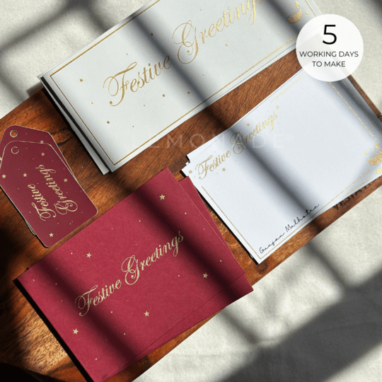 Personalized Gift Hamper Box - Festive Stationery - LemonadeStationery