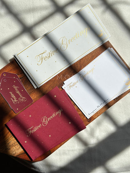 Personalized Gift Hamper Box - Festive Stationery - LemonadeStationery