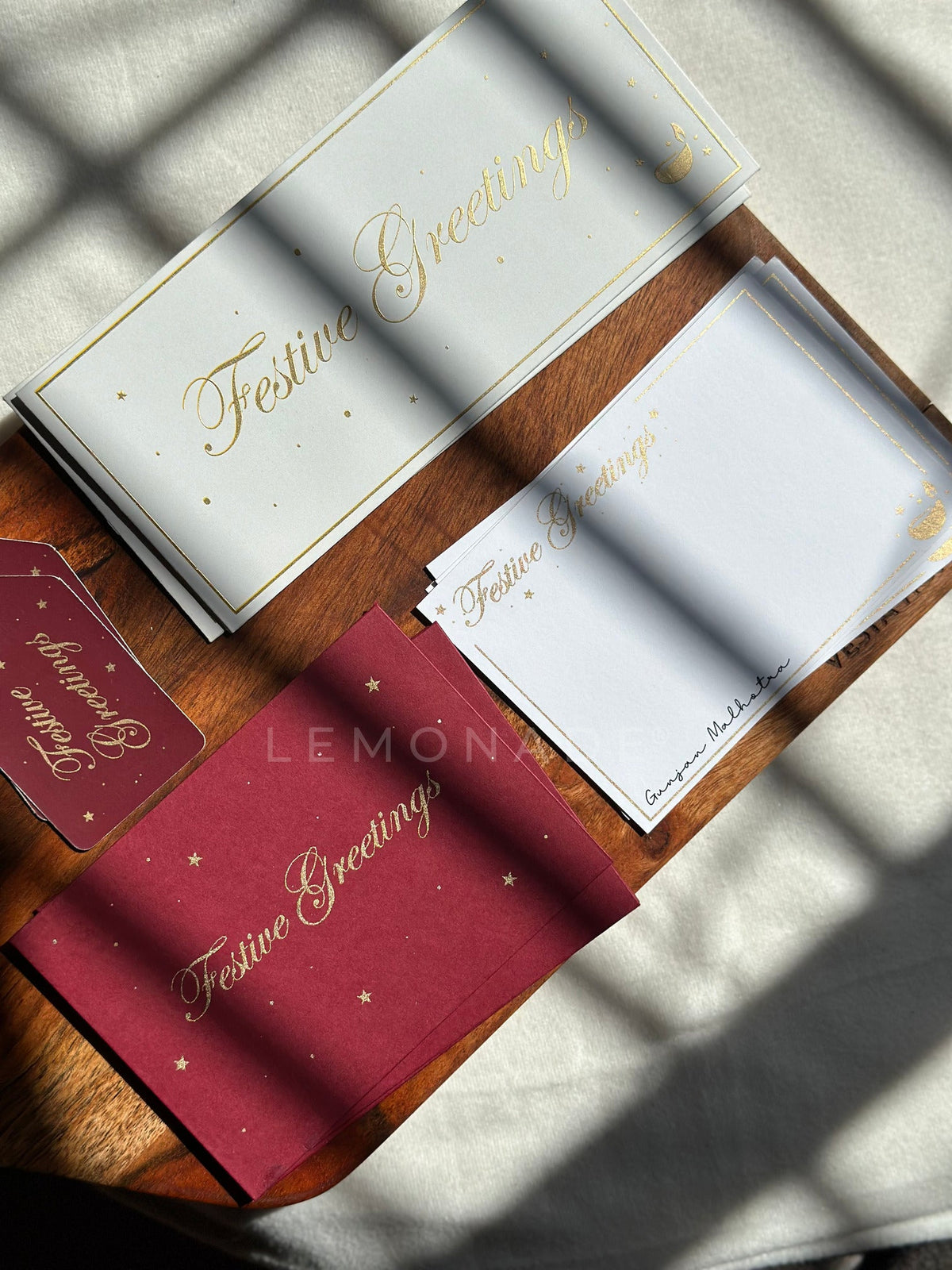 Personalized Gift Hamper Box - Festive Stationery - LemonadeStationery