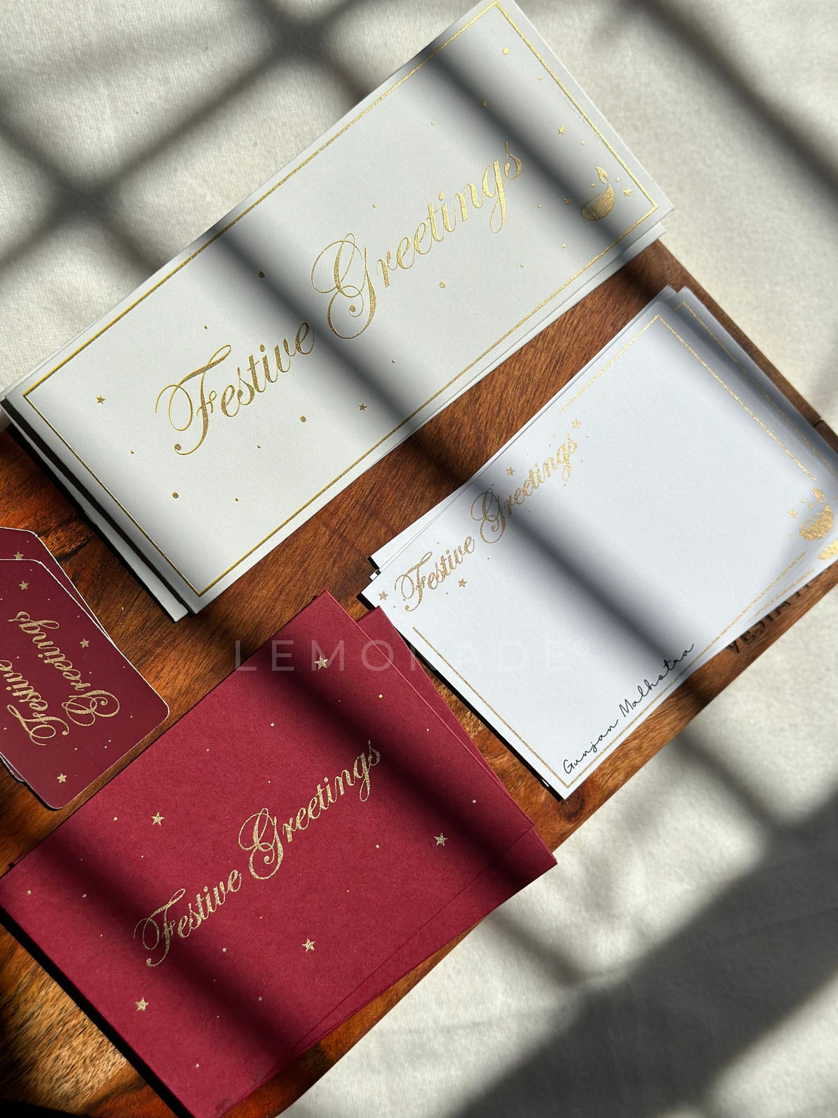 Personalized Gift Hamper Box - Festive Stationery - LemonadeStationery