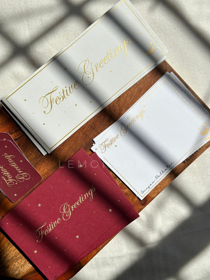 Personalized Gift Hamper Box - Festive Stationery - LemonadeStationery