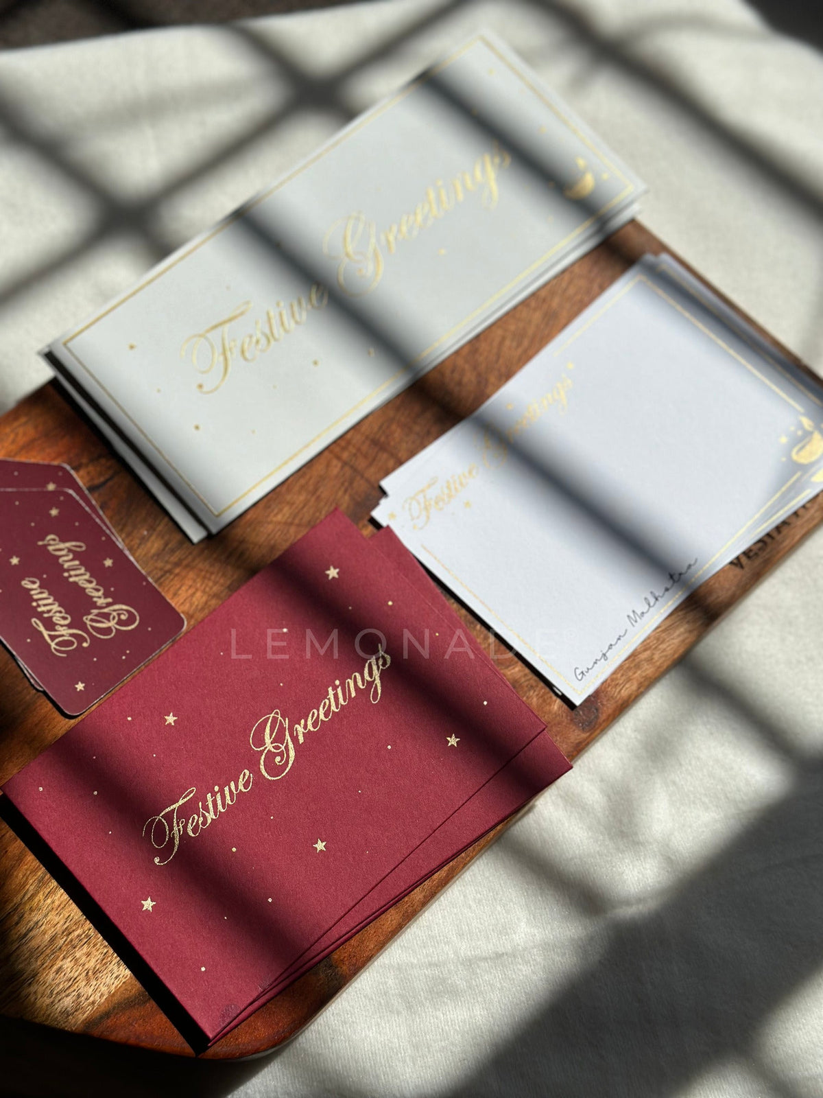 Personalized Gift Hamper Box - Festive Stationery - LemonadeStationery
