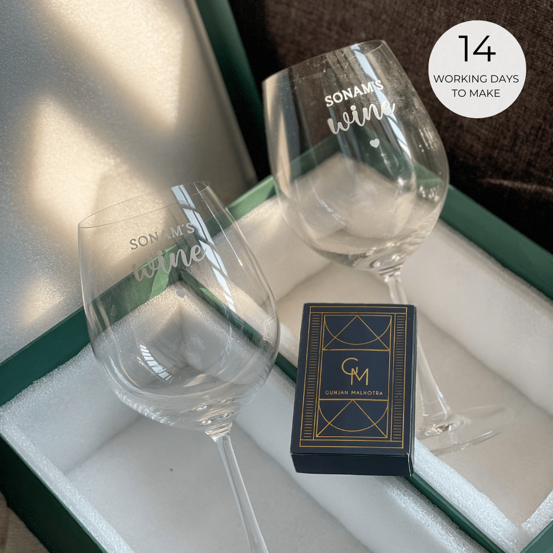 Personalized Gift Hamper Box - Wine Date Night - LemonadeLuxe Gifting