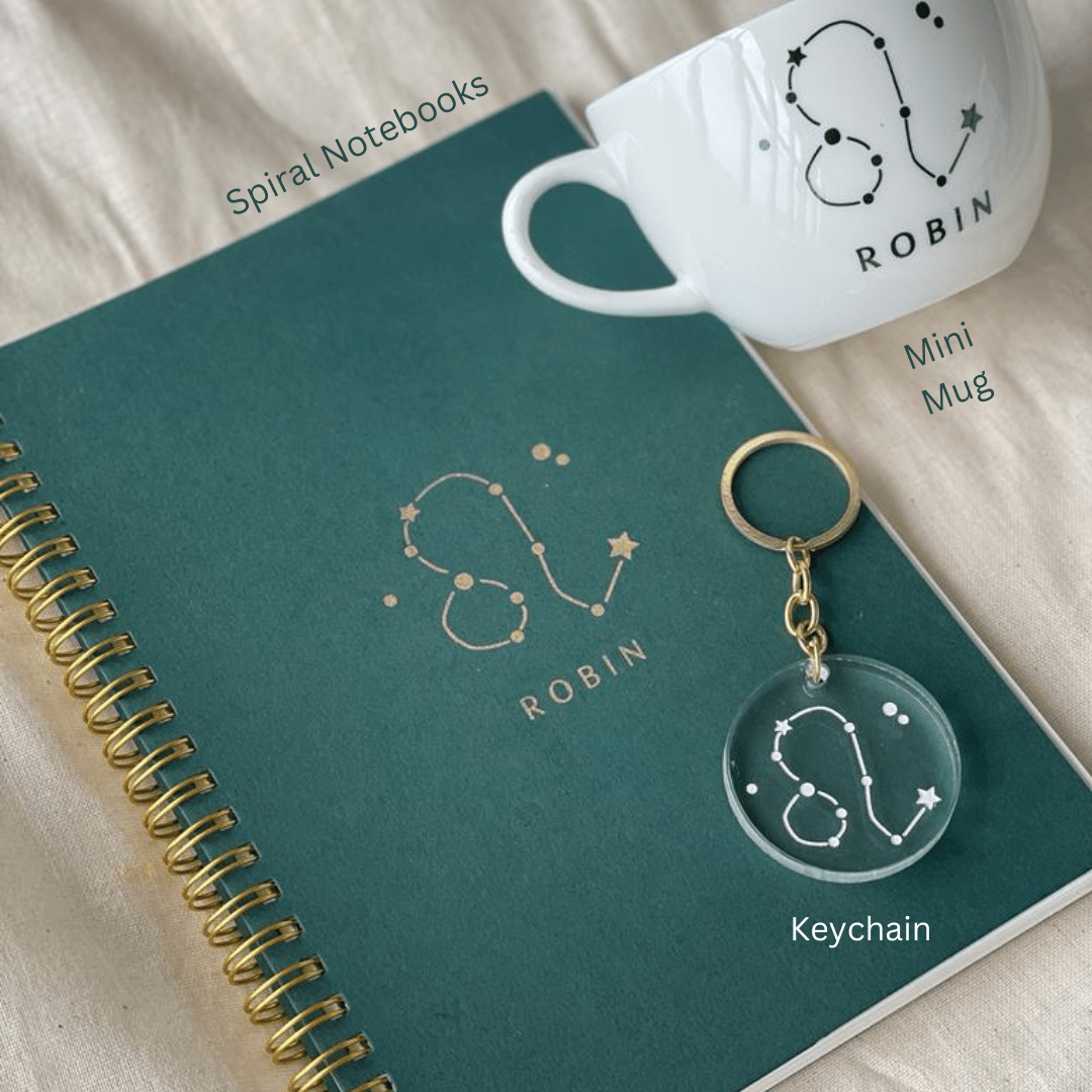 Personalized Gift Hamper Box - Zodiac Signs - LemonadeLuxe Gifting