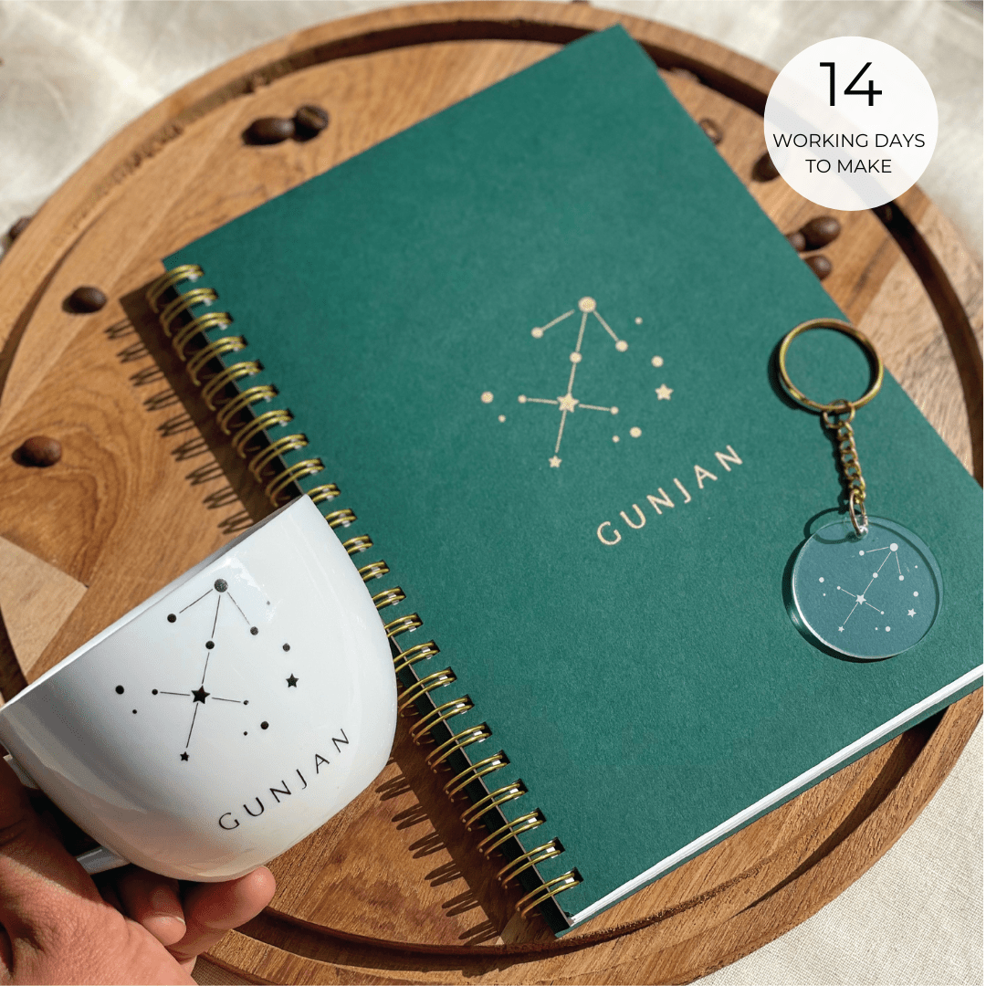 Personalized Gift Hamper Box - Zodiac Signs - LemonadeLuxe Gifting